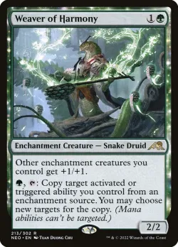 Weaver of Harmony #213 · Magic: The Gathering