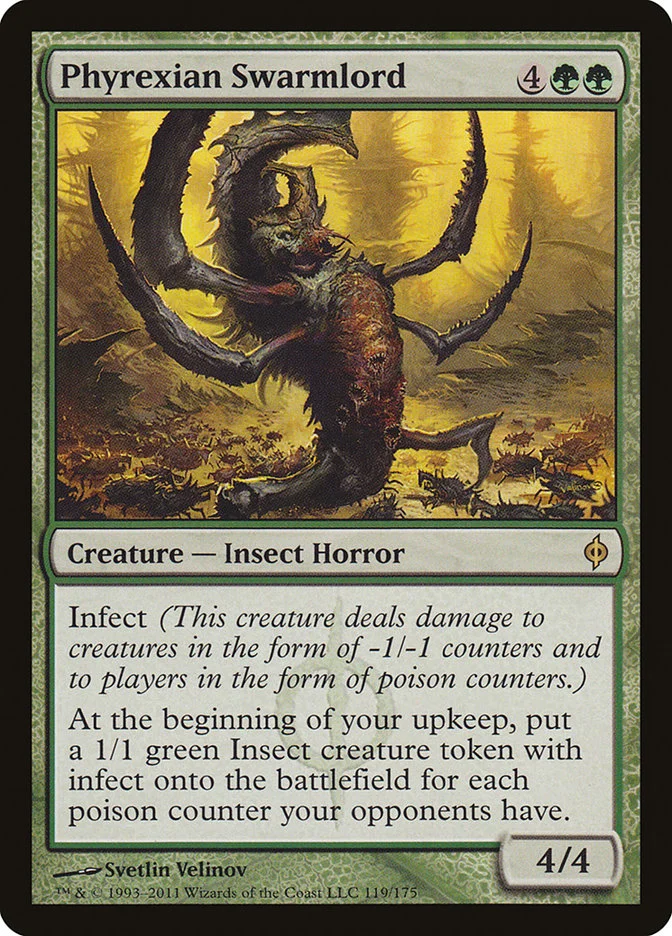 Phyrexian Swarmlord 「NPH/119」「EN」