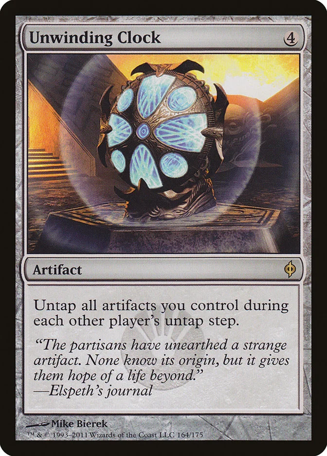 Unwinding Clock 「NPH/164」「EN」