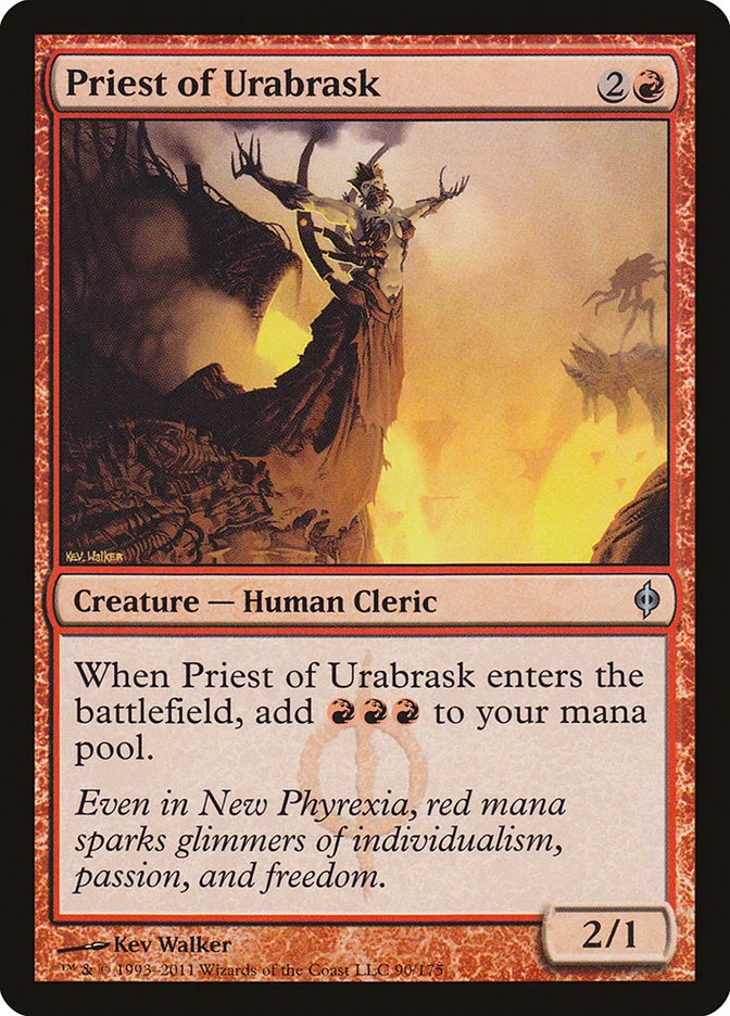Priest of Urabrask 「NPH/90」「EN」