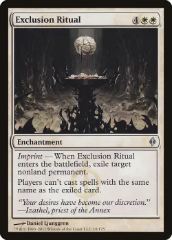 Exclusion Ritual #10 · Magic: The Gathering