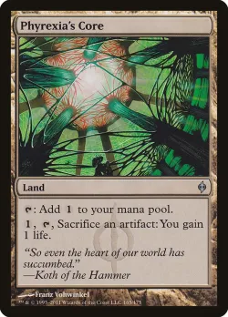 Phyrexia's Core 「NPH/165」「EN」