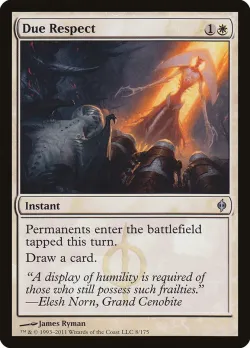 Due Respect #8 · Magic: The Gathering