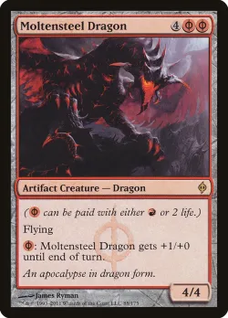 Moltensteel Dragon #88 · Magic: The Gathering