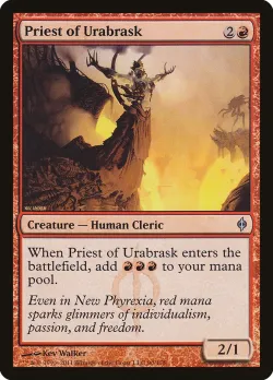 Priest of Urabrask #90 · Magic: The Gathering