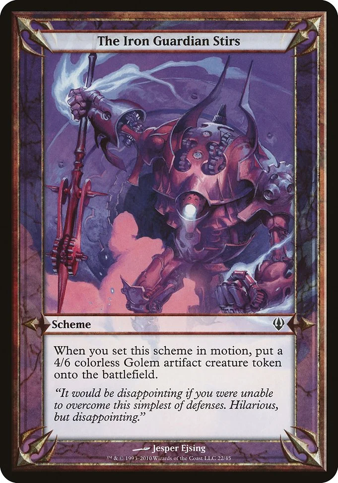 The Iron Guardian Stirs 「OARC/22★」「EN」