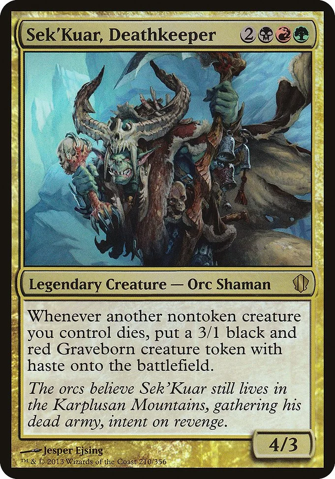 Sek'Kuar, Deathkeeper 「OC13/210」「EN」