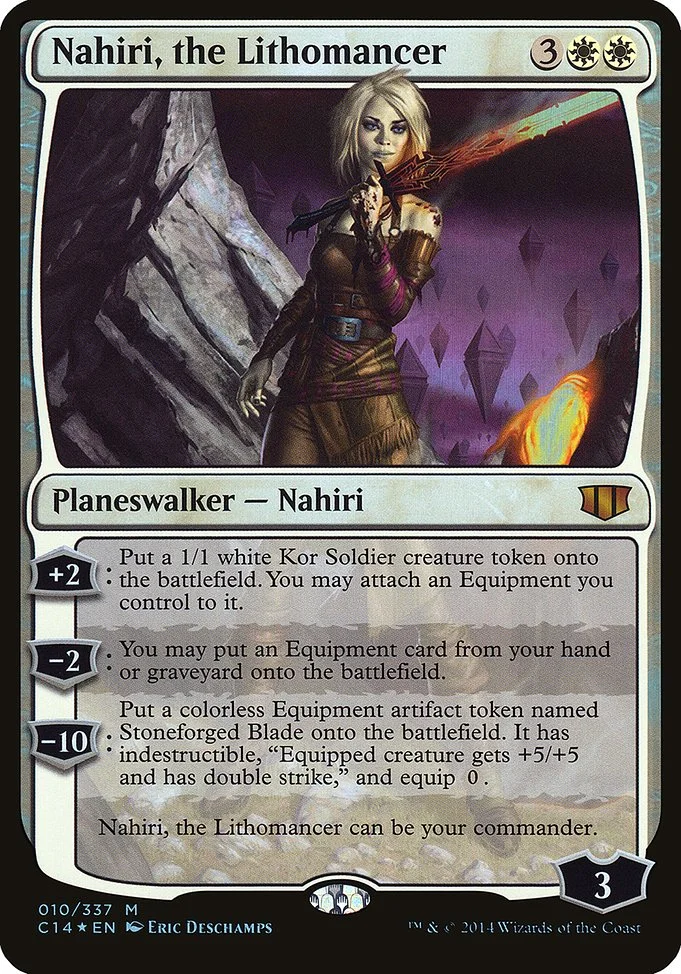 Nahiri, the Lithomancer 「OC14/10」「EN」