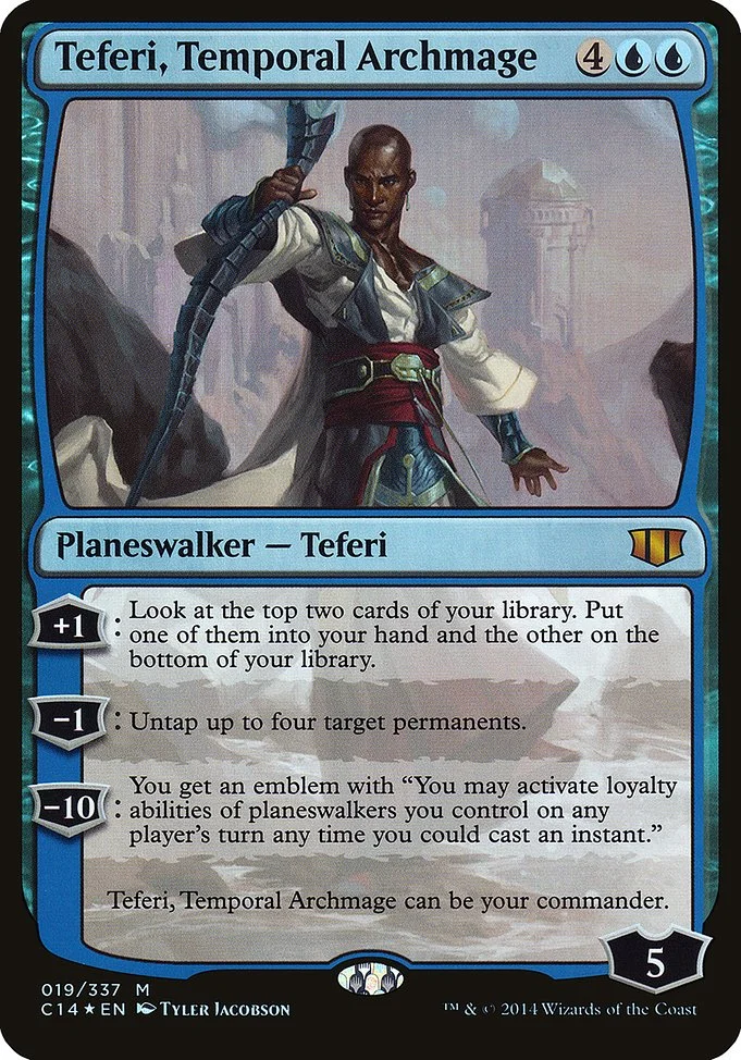 Teferi, Temporal Archmage 「OC14/19」「EN」