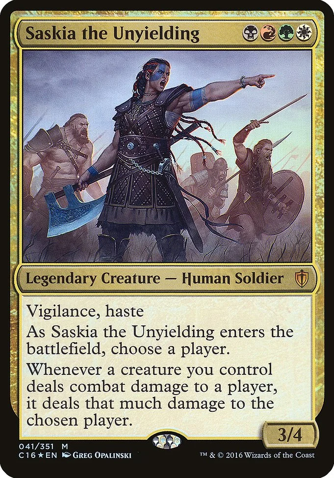 Saskia the Unyielding 「OC16/41」「EN」