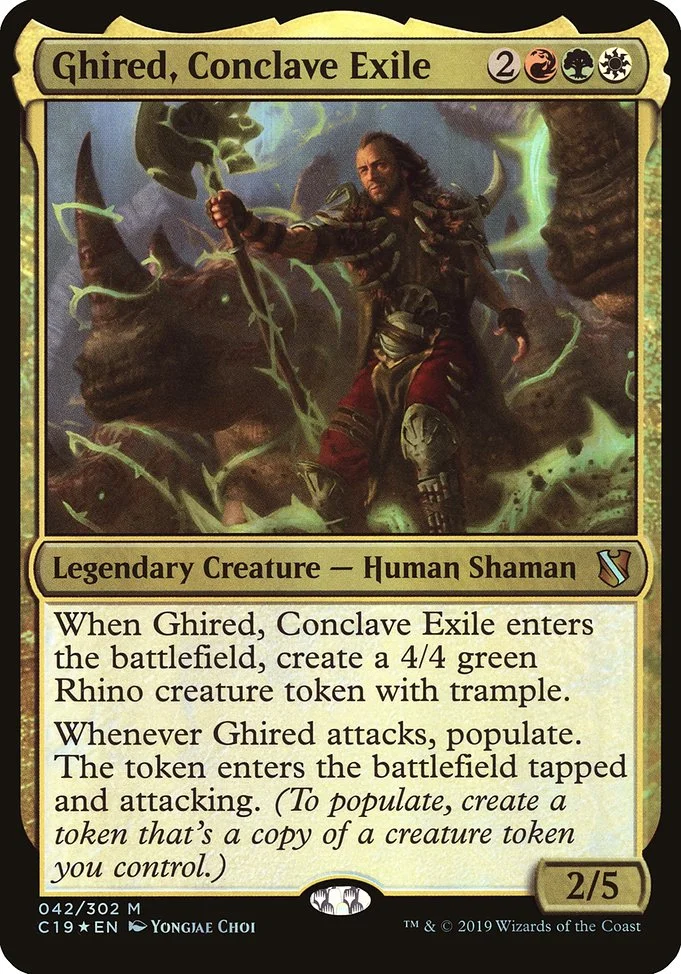 Ghired, Conclave Exile 「OC19/42」「EN」