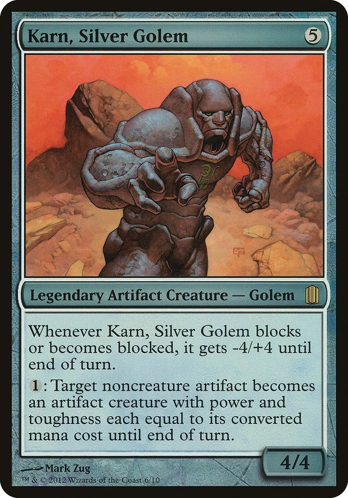 Karn, Silver Golem 「OCM1/6」「EN」