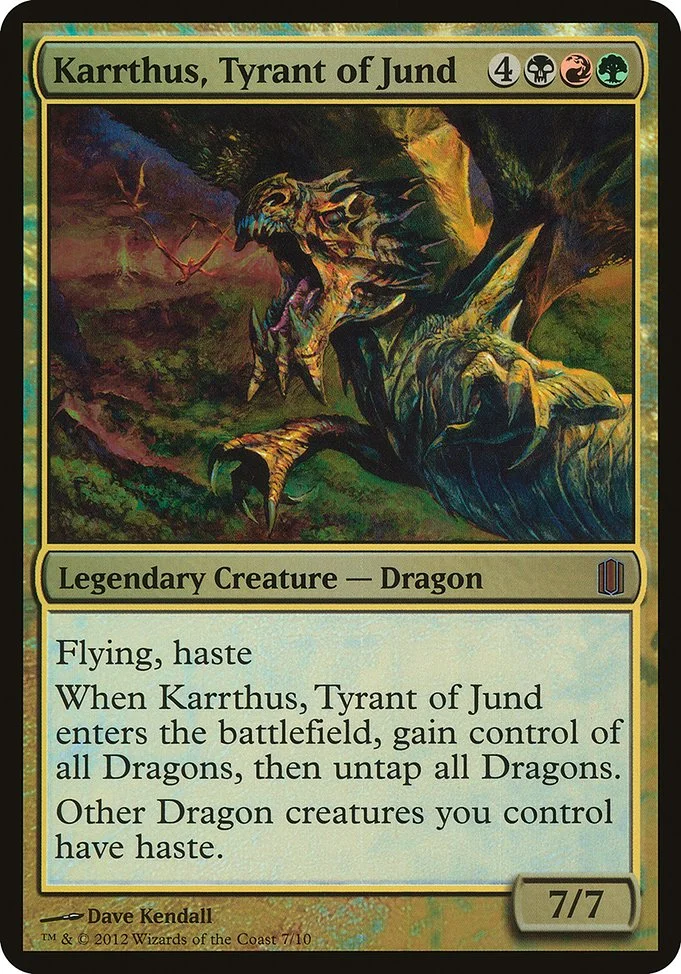 Karrthus, Tyrant of Jund 「OCM1/7」「EN」