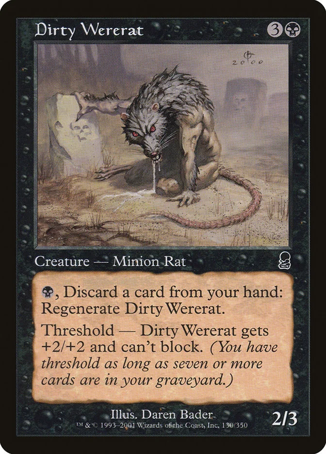 Dirty Wererat 「ODY/130」「EN」