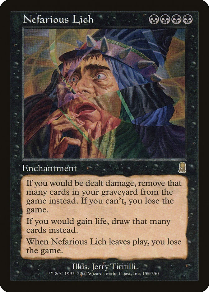Nefarious Lich 「ODY/153」「EN」