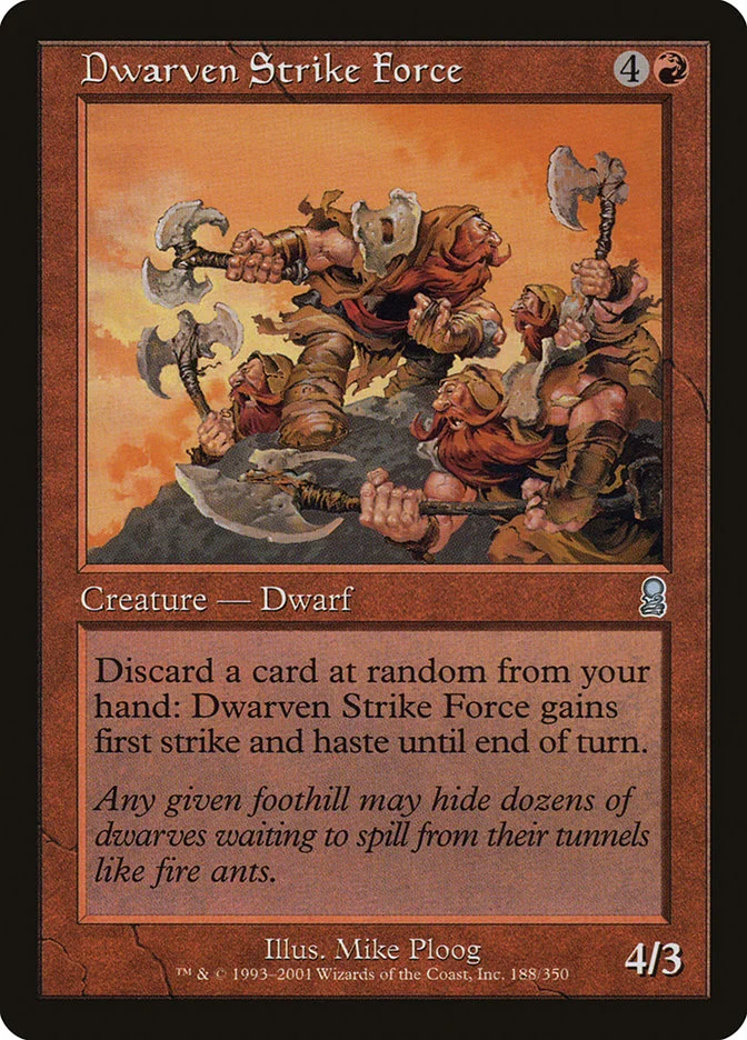 Dwarven Strike Force 「ODY/188」「EN」