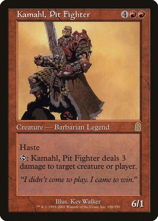 Kamahl, Pit Fighter 「ODY/198」「EN」