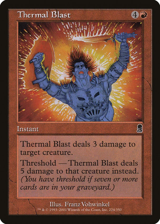 Thermal Blast 「ODY/224」「EN」