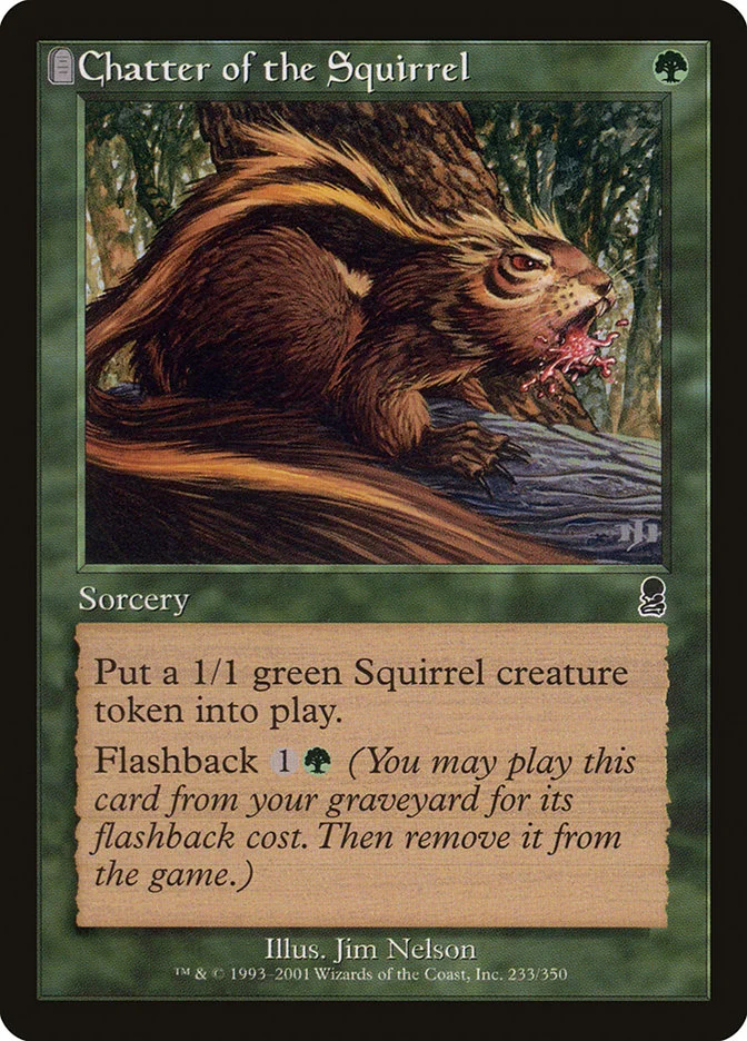 Chatter of the Squirrel 「ODY/233」「EN」