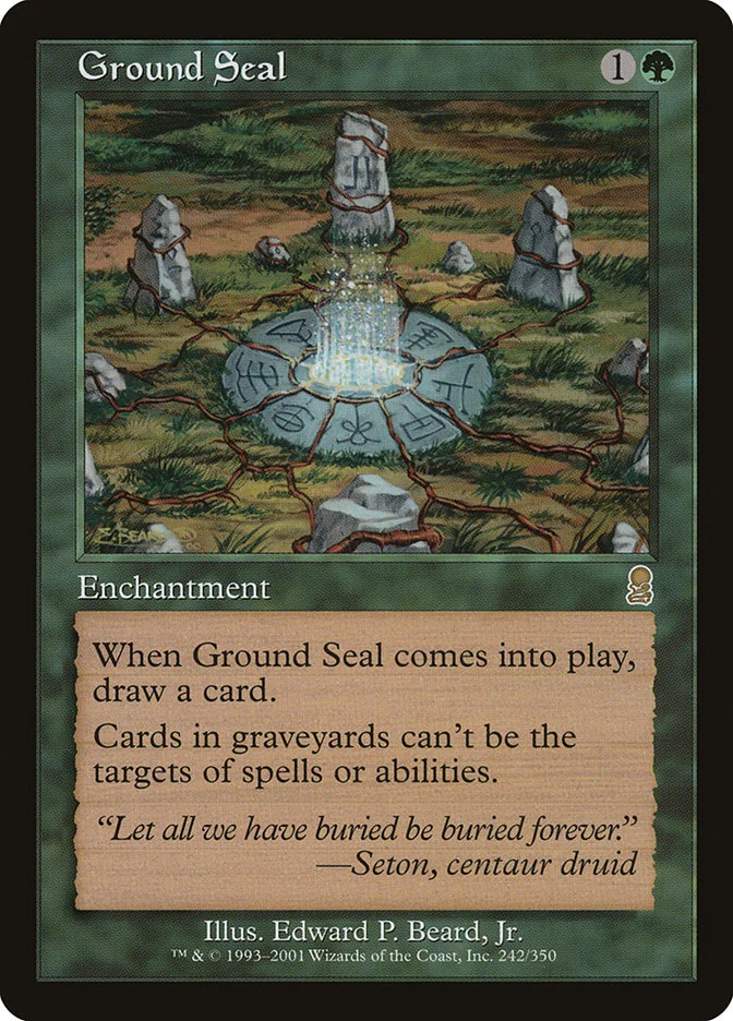 Ground Seal 「ODY/242」「EN」