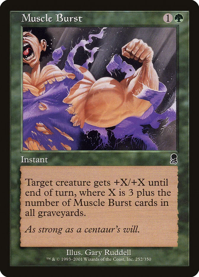 Muscle Burst 「ODY/252」「EN」