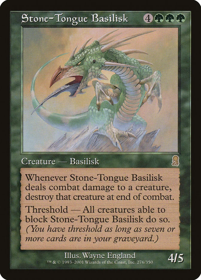 Stone-Tongue Basilisk 「ODY/276」「EN」