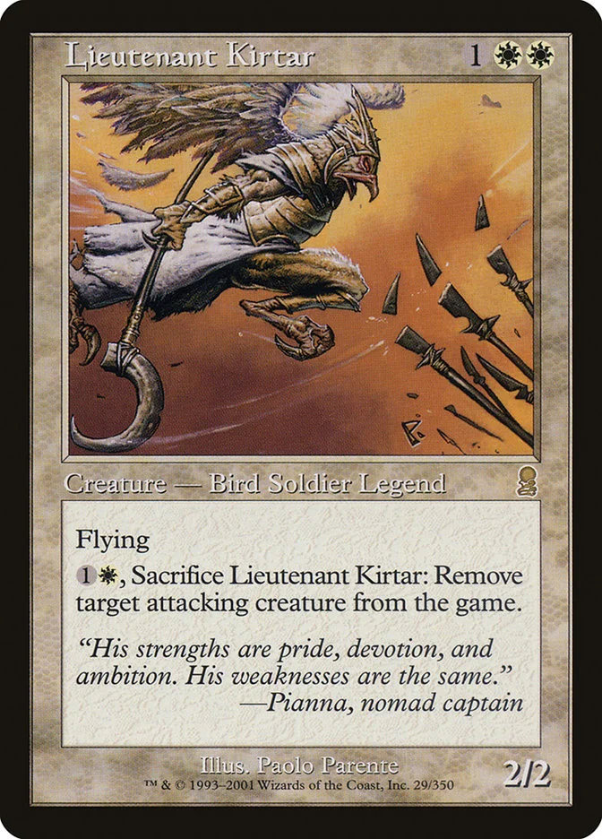 Lieutenant Kirtar 「ODY/29」「EN」