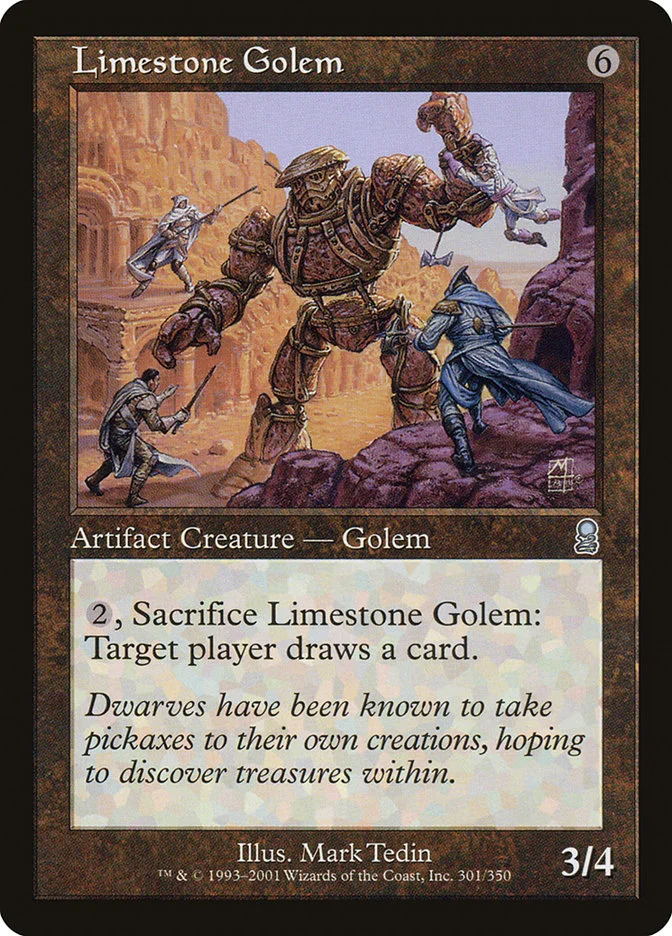 Limestone Golem 「ODY/301」「EN」