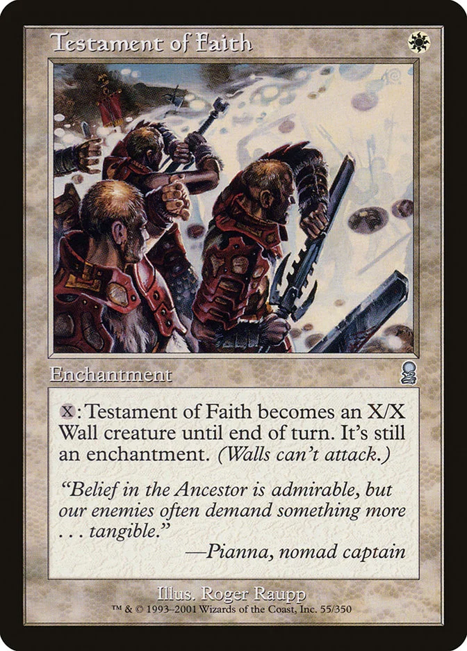 Testament of Faith 「ODY/55」「EN」