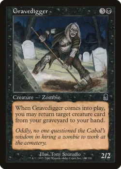 Gravedigger #140 · Magic: The Gathering