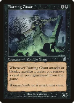 Rotting Giant #158 · Magic: The Gathering