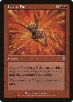 Liquid Fire #201 · Magic: The Gathering