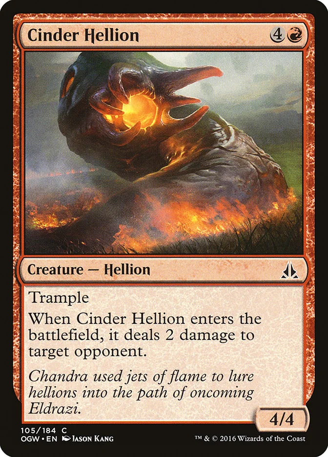 Cinder Hellion 「OGW/105」「EN」