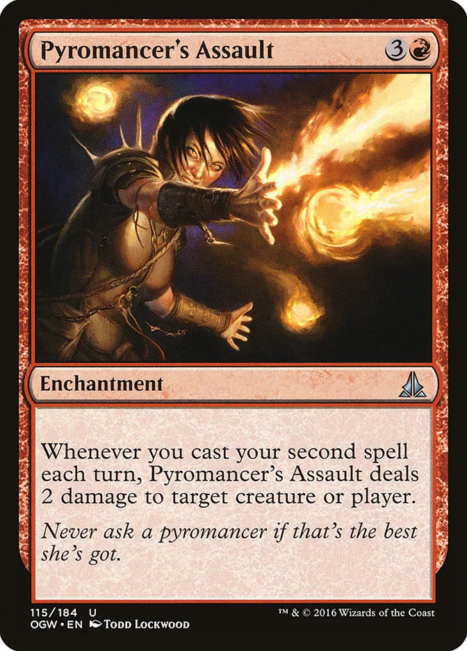 Pyromancer's Assault 「OGW/115」「EN」