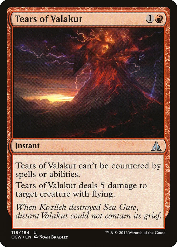 Tears of Valakut 「OGW/118」「EN」