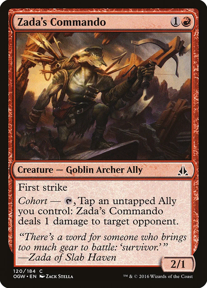 Zada's Commando 「OGW/120」「EN」