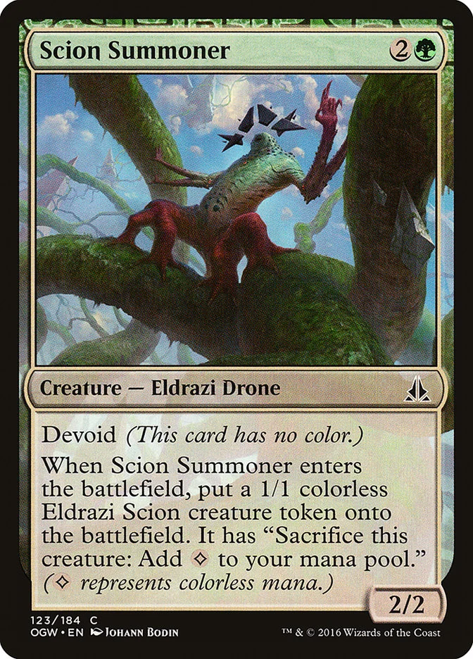 Scion Summoner 「OGW/123」「EN」