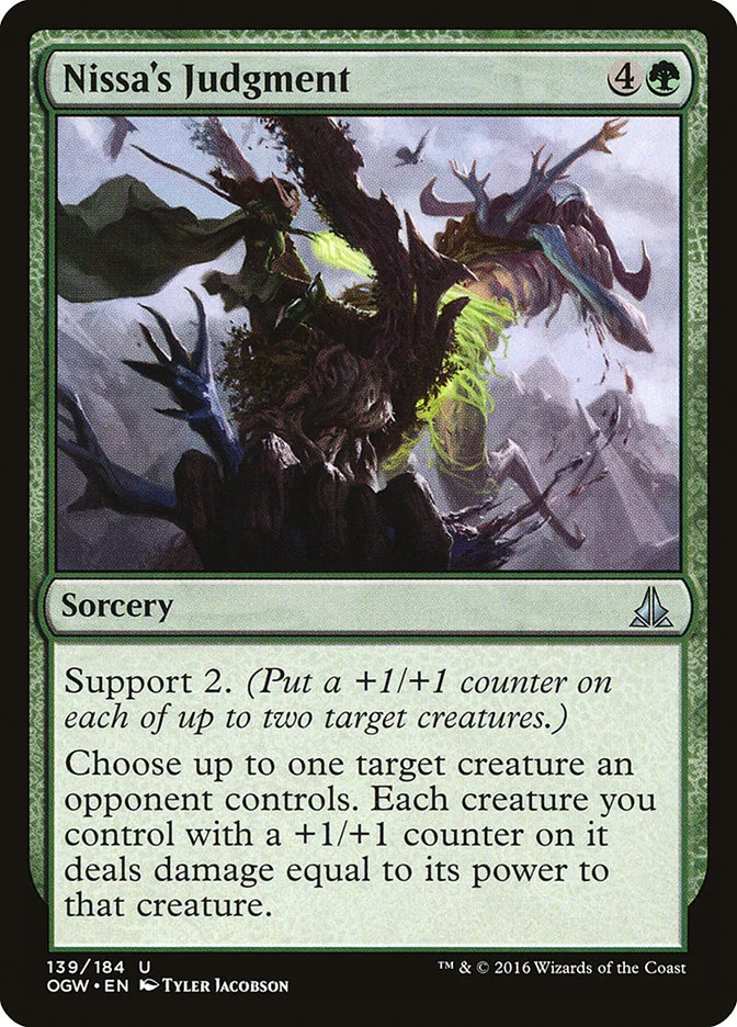 Nissa's Judgment 「OGW/139」「EN」