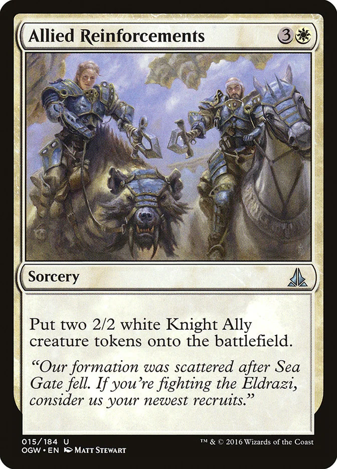 Allied Reinforcements 「OGW/15」「EN」