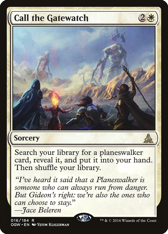 Call the Gatewatch 「OGW/16」「EN」
