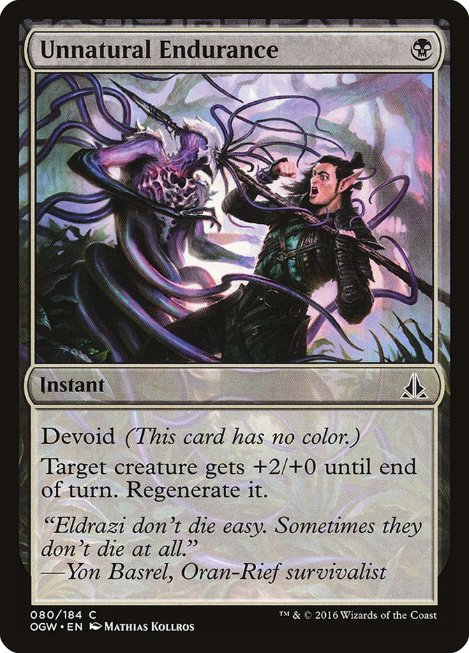 Unnatural Endurance 「OGW/80」「EN」