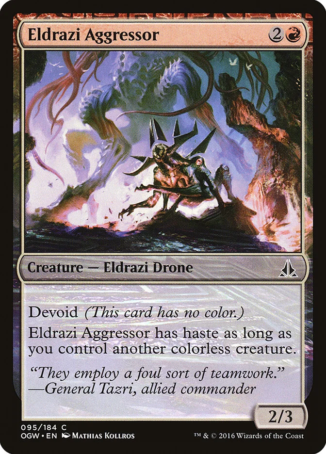 Eldrazi Aggressor 「OGW/95」「EN」