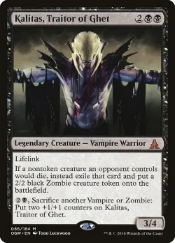 Kalitas, Traitor of Ghet #86 · Magic: The Gathering