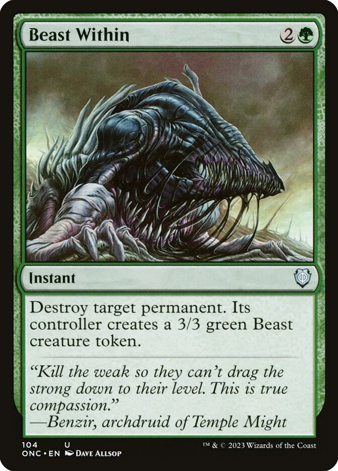 Beast Within 「ONC/104」「EN」