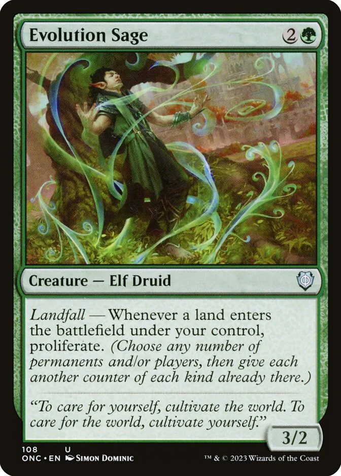 Evolution Sage 「ONC/108」「EN」