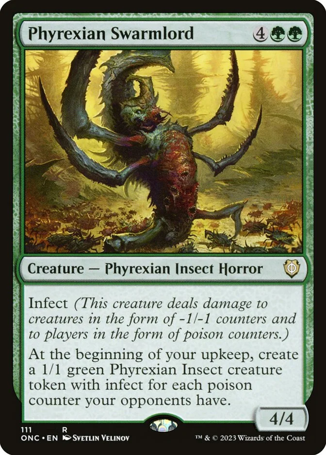 Phyrexian Swarmlord 「ONC/111」「EN」
