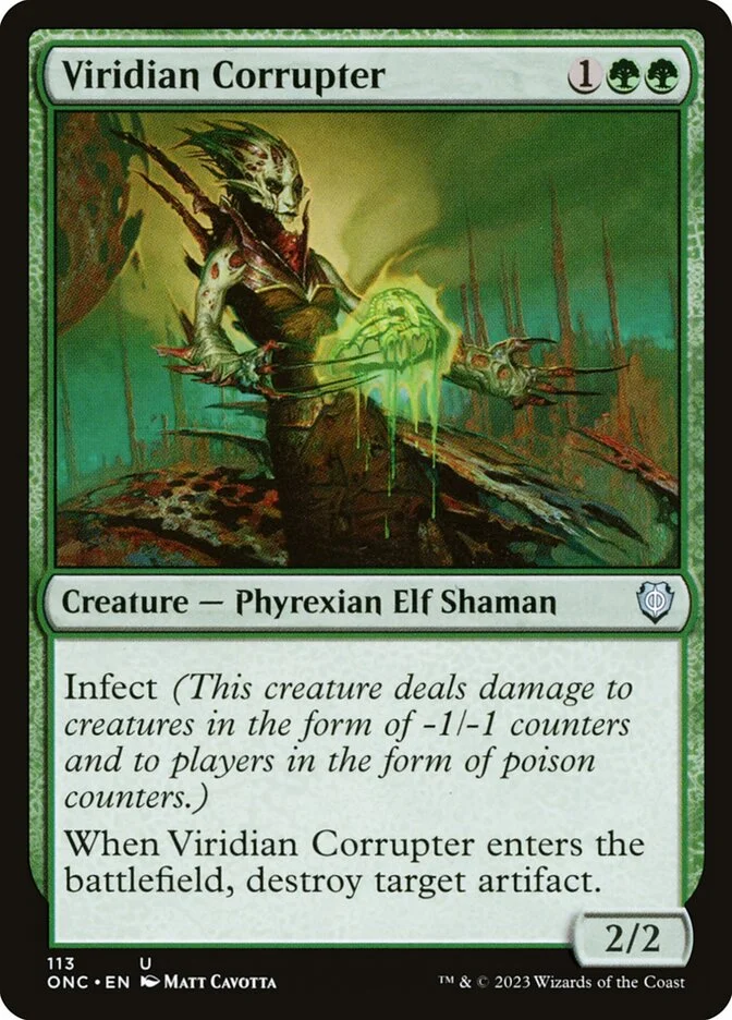 Viridian Corrupter 「ONC/113」「EN」