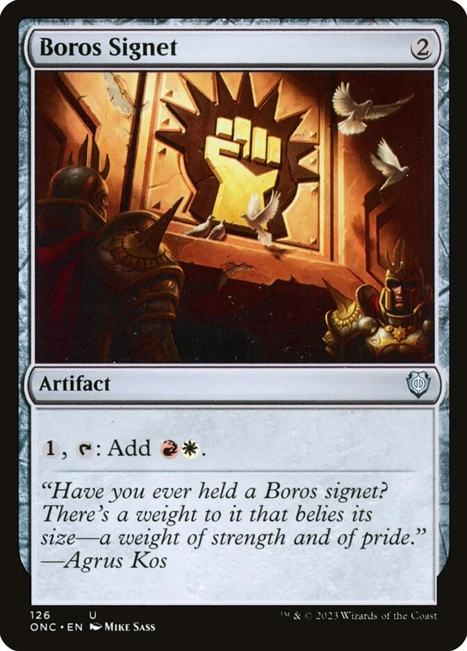 Boros Signet 「ONC/126」「EN」
