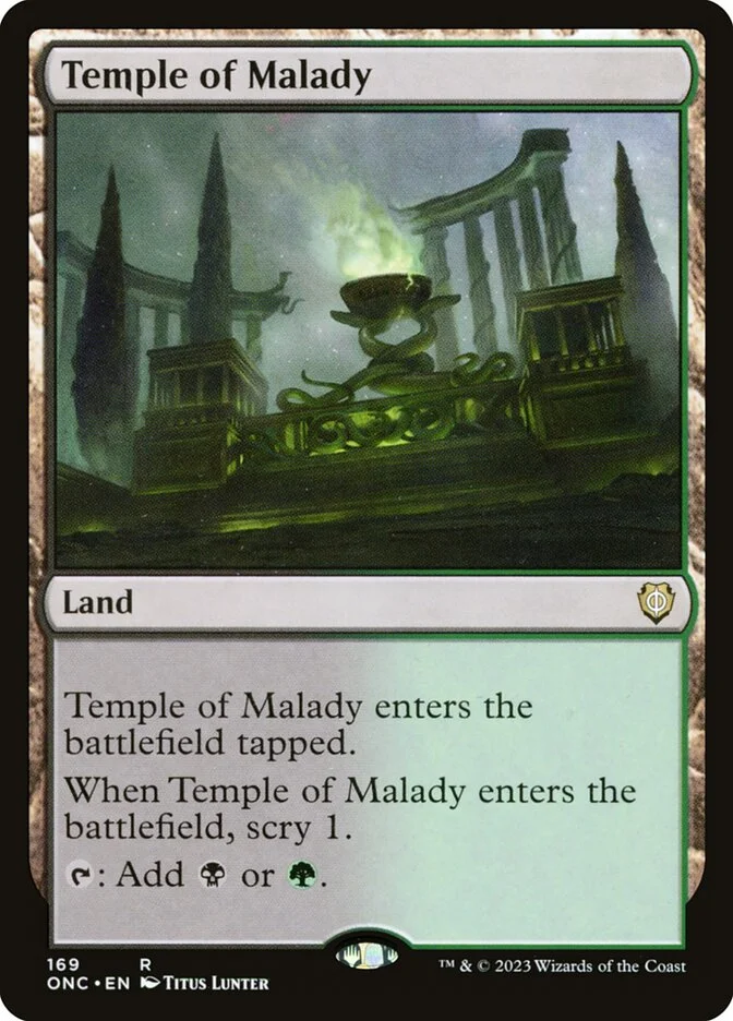 Temple of Malady 「ONC/169」「EN」