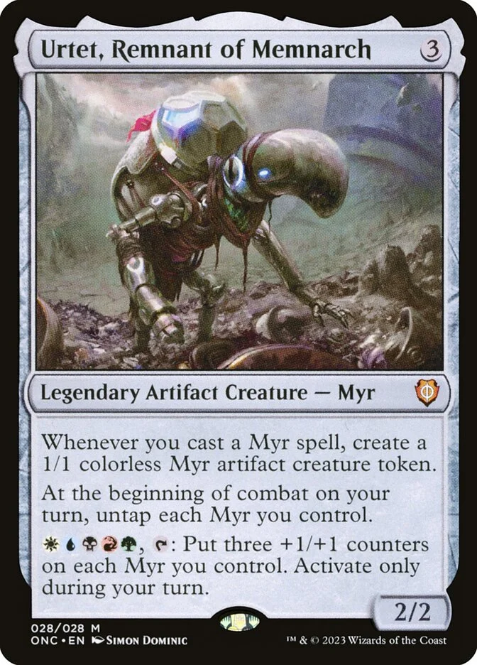 Urtet, Remnant of Memnarch 「ONC/28」「EN」